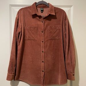 Women’s Corduroy Button Down Shirt